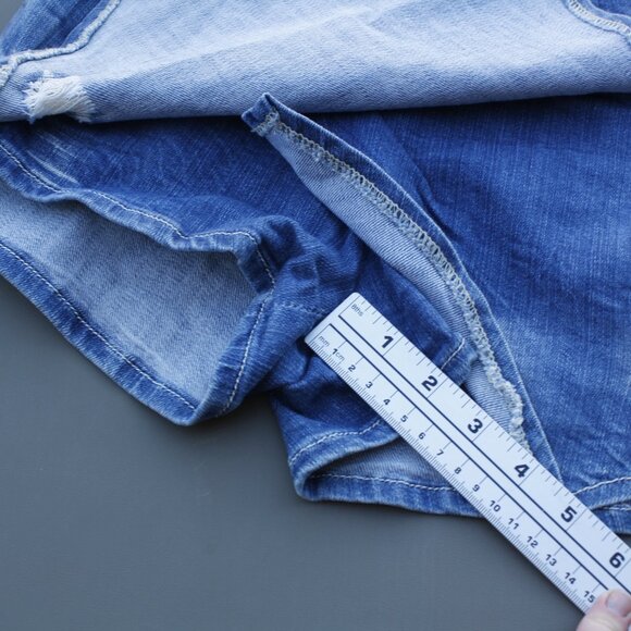 MACHINE by nouvelle mode Womans Vintage Jean Skort 🌵26 - Picture 2 of 11